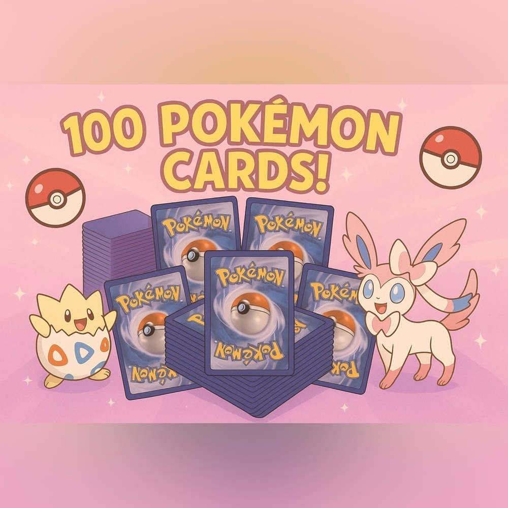 Pokémon 100 Trading Card Bundle